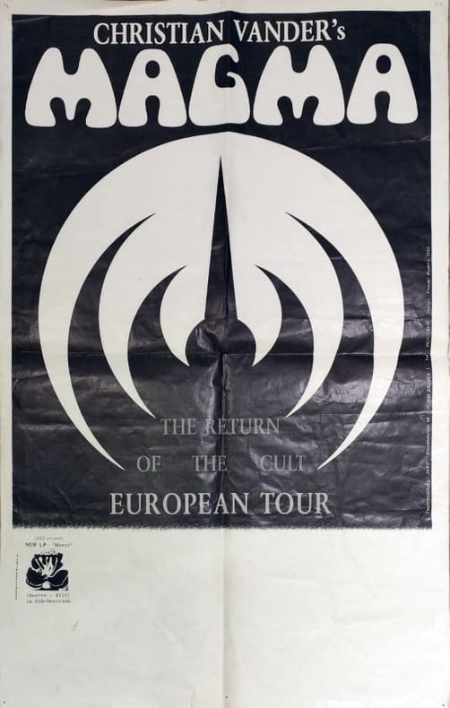 Christian Vander's MagmaThe return of the cult european tour. MAGMA / Friedel Muders