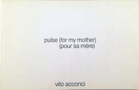 pulse (for my mother) (pour sa mére)