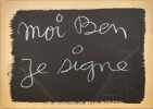 Moi Ben Je Signe Ben Dieu. Art Total. Sa revue Tout. Revue d'art Total (signé). BEN VAUTIER (1935-2024)