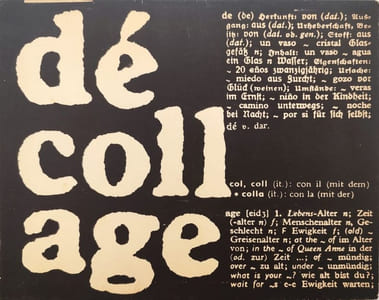 DE-COLL/AGE 1-7Collection complète "Bulletin actueller Ideen", puis "Bulletin der fluxus und happening avant-garde"