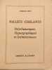 Ballets Ciselants Polythanasiques, Hypergraphiques et Infinitesimaux (signé). ISOU ISIDORE (1925-2007)    ROBERTO ALTMANN (1942-2023)