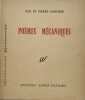 Po&egrave;mes m&eacute;caniques. GARNIER ILSE (1927-2020) et PIERRE (1928-2014)