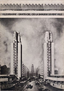 VILLEURBANNE - GRATTE-CIEL, OU LA BANLIEUE DEVIENT VILLE. Nouveau Musée pour la Ville de Villeurbanne