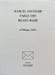 Marcel Duchamp parle des Ready-Made. MARCEL  DUCHAMP (1887-1968)   PHILIPPE COLLIN (1931-2025)
