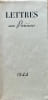 Lettres aux parisiens. PIERRE BETTENCOURT 1917-2006