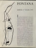 Ensemble de deux invitations et une carte de la galerie Iolas. FONTANA LUCIO (1899-1966)