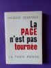 LA PAGE N'EST PAS TOURNEE. JACQUES SOUSTELLE