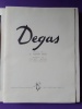 DEGAS EDGAR / Texte de D. CATTON RICH Traduction de CORINNE WEBER ET ANNIE DUFOUR. 