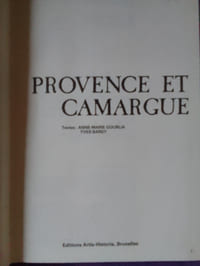 PROVENCE ET CAMARGUE