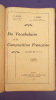 DU VOCABULAIRE A LA COMPOSITION FRANCAISE. F.AUGER & J.DEDIEU