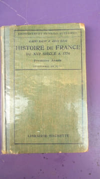 HISTOIRE DE FRANCE DU XVIe SIECLE A 1774
Première année, programmes de 1920