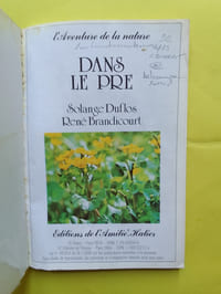 DANS LE PRE
L'AVENTURE DE LA NATURE