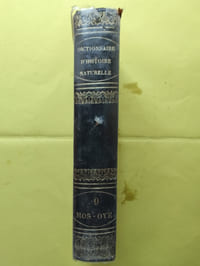 DICTIONNAIRE RAISONNE, UNIVERSEL D'HISTOIRE NATURELLE
TOME NEUVIEME