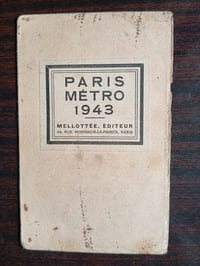 PARIS METRO 1943
