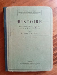 HISTOIRE
PREPARATION AU B.E., AU BEPS, AUX E.N.