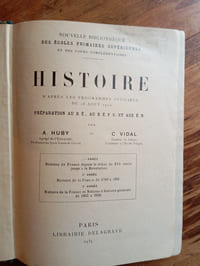 HISTOIRE
PREPARATION AU B.E., AU BEPS, AUX E.N.