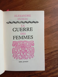 LA GUERRE DES FEMMES T.1
COLLECTION : LES GRANDS ROMANS HISTORIQUES V.25