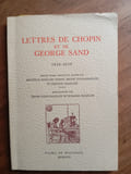 LETTRES DE CHOPIN ET DE GEORGES S.... COLLECTIF