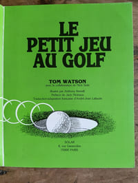 LE PETIT JEU AU GOLF