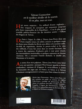 TAÏWAN CONNECTION
Scandales et meurtres au coeur de la République. THIERRY JEAN-PIERRE