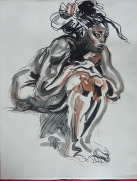 NU féminin. Miguel ALCALA