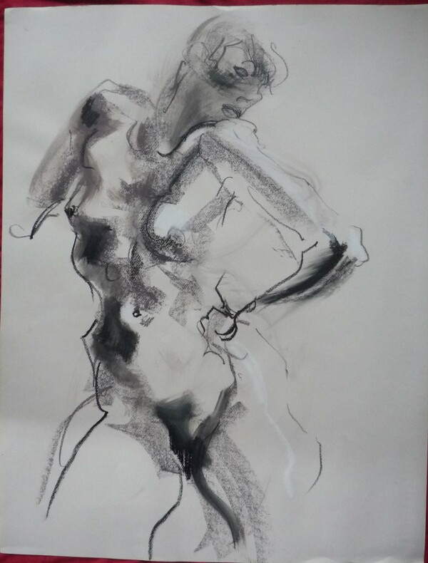 NU féminin. Miguel ALCALA