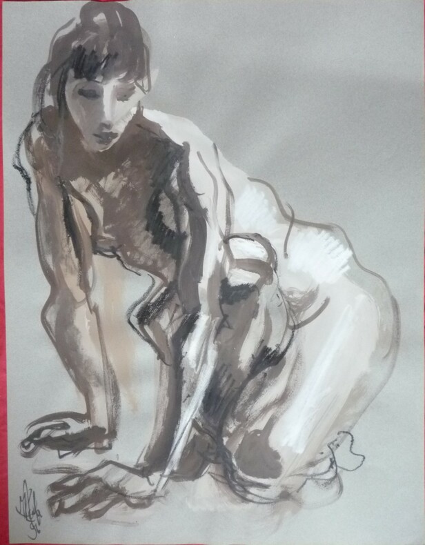 NU féminin. Miguel ALCALA