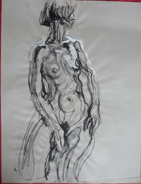 NU féminin. Miguel ALCALA