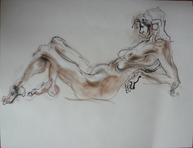 NU féminin. Miguel ALCALA