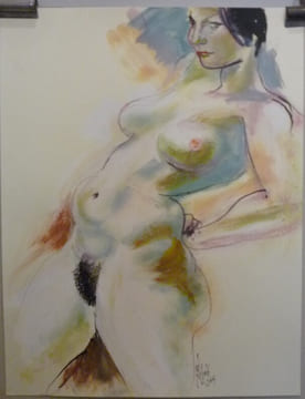 NU féminin. Miguel ALCALA
