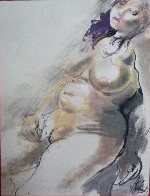 NU féminin. Miguel ALCALA