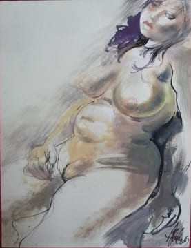 NU féminin. Miguel ALCALA