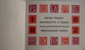 CARTES DE VŒUX 1962. collectif