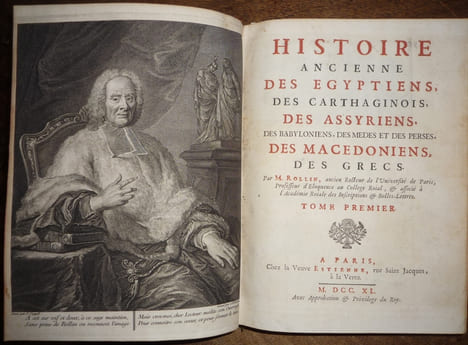 HISTOIRE ANCIENNE DES EGYPTIENS, DES CARTHAGINOIS, DES ASSYRIENS, DES BABYLONIENS, DES MEDES, DES PERSES, DES MACEDONIENS, DES GRECS.
. ROLLIN