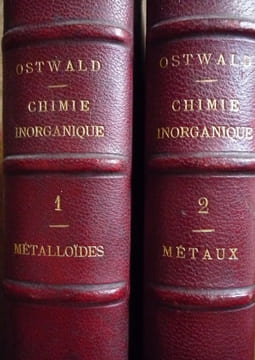 ELEMENTS DE CHIMIE INORGANIQUE. OSTWALD Wilhem