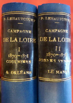 CAMPAGNE DE LA LOIRE. PIERRE LEHAUTCOURT
PALAT Barthélemy Edmond
