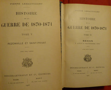 HISTOIRE DE LA GUERRE DE 1870-1871. PIERRE LEHAUTCOURT