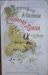 conserves de gibier et de légumes