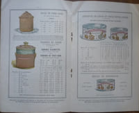 conserves de gibier et de légumes