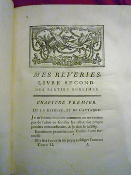 Mes rêveries. COMTE DE SAXE Maurice