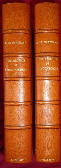 PHILOSOPHIE DE L'INCONSCIENT