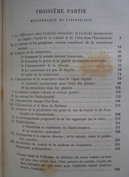 PHILOSOPHIE DE L'INCONSCIENT. EDOUARD DE HARTMANN
NOLEN (traducteur)