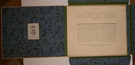 DEUTSCHE JAGD
chasse. VOIGT Otto Edouard
