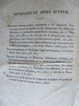 MEDECINE DU BOEUF
Traité des maladies des bêtes bovines . RODEN