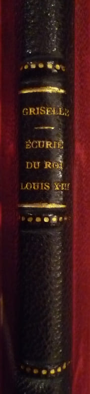 ECURIE, vénerie, fauconnerie et louveterie du roi Louis XIII