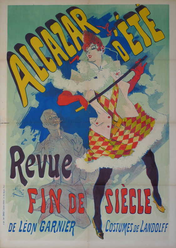 ALCAZAR D'ETE
Revue fin de siècle. JULES CHERET