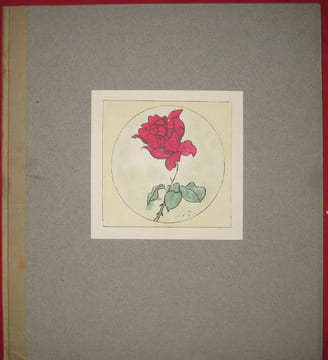 LES ROSES AQUARELLES ET DESSINS . ZOUBALOFF JACQUES