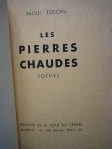 Les pierres chaudes
Poèmes