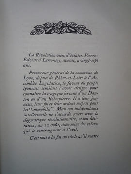 Le jardinier de Samos. P.E. LEMONTEY