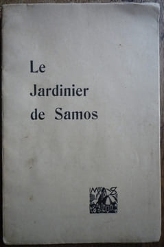 Le jardinier de Samos. P.E. LEMONTEY